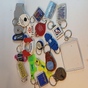 Vintage Key Chain Collection